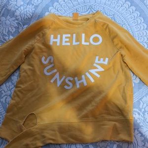 “Hello Sunshine” top from target